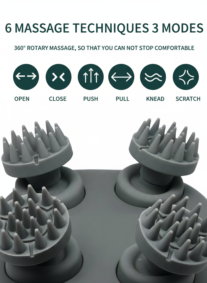 Electric Scalp Massager - Palmie